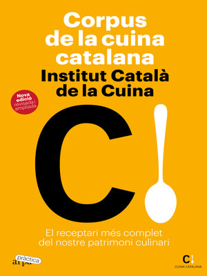 cover image of Corpus de la cuina catalana